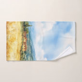 水素朴エレガント色トスカーナ地中海の バスタオルセット (ハンドタオル)