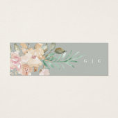 水素朴彩セージグリーンギフトレジストリカード (正面)