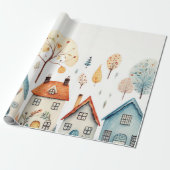 水素朴彩住宅・木包み紙 ラッピングペーパー (アンロールド)