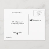 水素朴彩山松林救日 案内ポストカード (裏面)