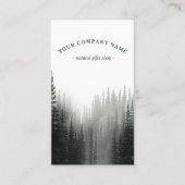 水素朴彩松林ロゴ名刺 名刺 (正面)