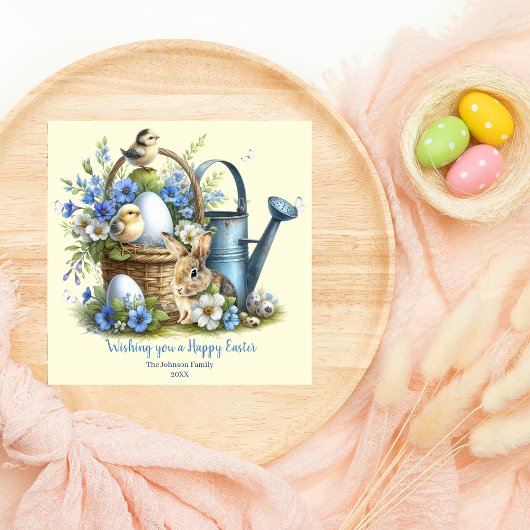 水素朴色のイースターシック シーズンカード