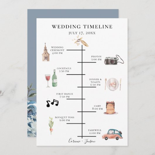 水素朴色のタイムラ結婚イン プログラム (正面/裏面)