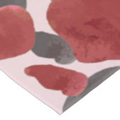 水素朴色の冬アニマルプリント テーブルクロス (アングル)