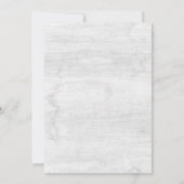 水素朴色の多肉性の砂漠のサボテン結婚ズ 招待状 (裏面)