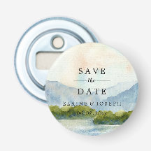 水素朴色の山の湖の日付を保存