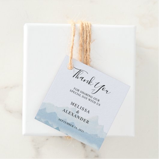 水素朴色の山の結婚範囲お願い フェイバータグ (インサイチュ)