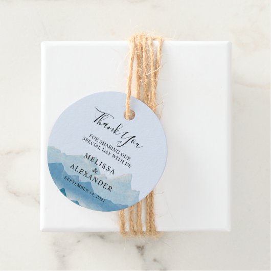 水素朴色の山の結婚範囲お願い フェイバータグ (インサイチュ)