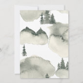 水素朴色の木の新しいアドレス 案内状 (裏面)