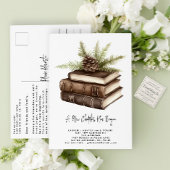 水素朴色の松新しい章が始まった 案内ポストカード