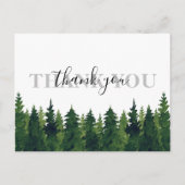 水素朴色の森ありがとう結婚さん ポストカード (正面)