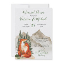 水素朴色の森キツネリハーサルディナー