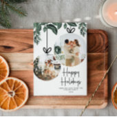 水素朴色の緑の複数写真 シーズンカード