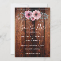 水素朴色の花のバーンドウッド日付を保存