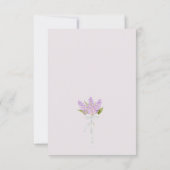 水素朴色の薄紫の結婚瓶 セーブザデート (裏面)