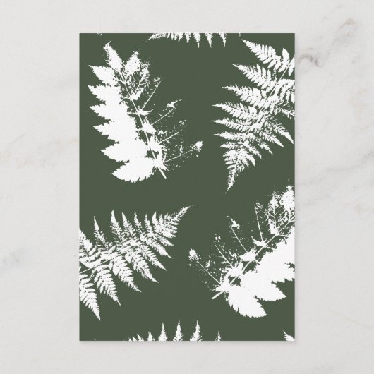 水素朴色の野生のファ結婚ーン詳細 エンクロージャーカード (裏面)