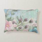 水素朴色の野花 アクセントクッション (裏面)