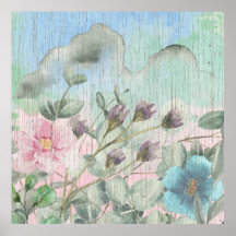 水素朴色の野花