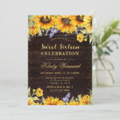 水素朴色ひまわり甘い16 招待状 (スタンド正面)