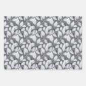 水素朴色ほこり青葉冬 ラッピングペーパーシート (正面2)