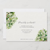 水素朴色アルボレタムオークツリー 招待状 (裏面)