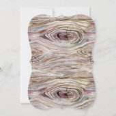 水素朴色アントラークリスマス | ホリデーパーティー 招待状 (裏面)