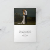 水素朴色ウッドランドパインフォレストありがとう サンキューカード (内部)