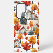 水素朴色ウッドランドビレッジパターン