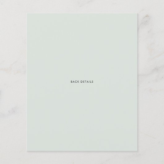 水素朴色ウッドランドフォレスト日付を保存 (裏面)