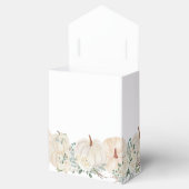 水素朴色カボチャ緑の赤ちゃんシャワー フェイバーボックス (オープン)