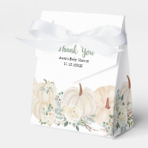 水素朴色カボチャ緑の赤ちゃんシャワー