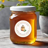 水素朴色クイーンビーハニージャールビーキーパー ラウンドシール