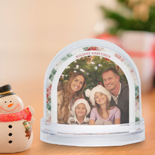 水素朴色クリスマスプレッドフォトスノーグローブ