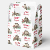 水素朴色クリスマスランタンパインベリー フェイバーボックス (オープン)