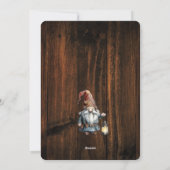 水素朴色クリスマス格言写真 シーズンカード (裏面)