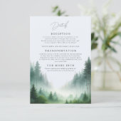 水素朴色グリーンフォレストデスティーション結婚ズ エンクロージャーカード (スタンド正面)