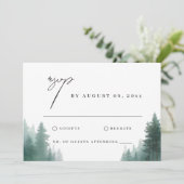 水素朴色グリーンフォレストデスティーション結婚ズ カード (スタンド正面)