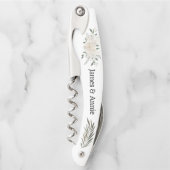 水素朴色コルクねじ ソムリエナイフ (正面)