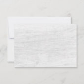 水素朴色サボテンの結婚ありがとう写真 サンキューカード (裏面)