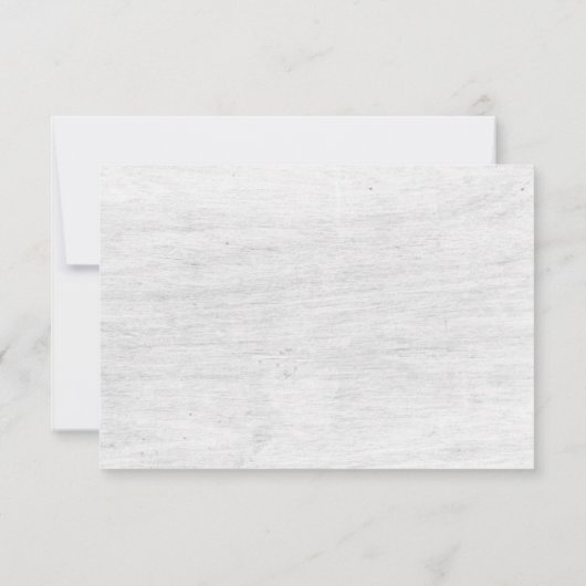 水素朴色サボテンの結婚ありがとう写真 サンキューカード (裏面)