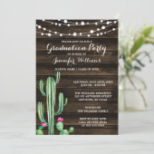 水素朴色サボテン納木卒業 招待状 (スタンド正面)