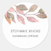 水素朴色ジュエリーメーカー ラウンドシール (正面)