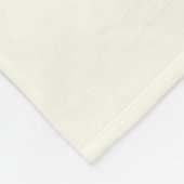 水素朴色スキー雪の木の山冬 フリースブランケット (角)