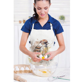 水素朴色スパローカスタム エプロン