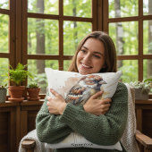 水素朴色スパローカスタム クッション