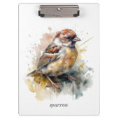 水素朴色スパローカスタム クリップボード (正面)