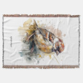 水素朴色スパローカスタム スローブランケット (正面)