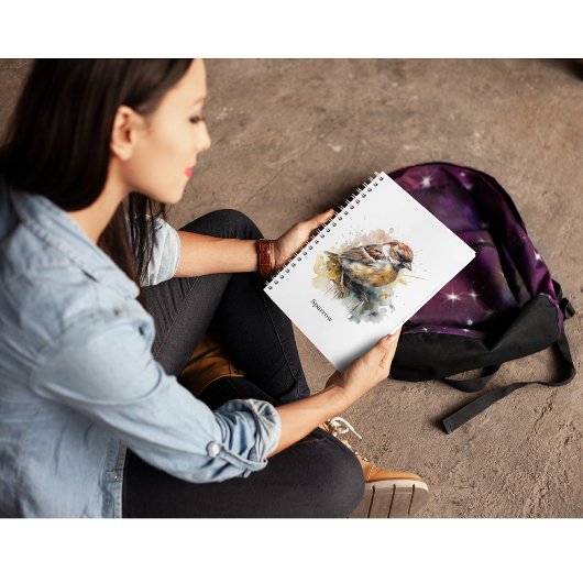 水素朴色スパローカスタム ノートブック