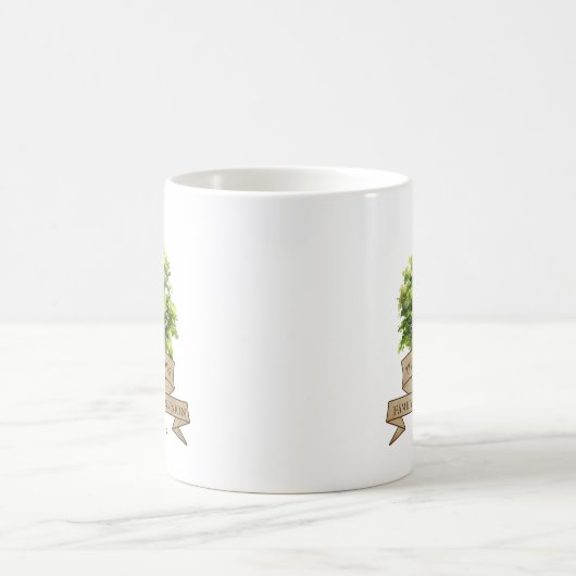 水素朴色ツリーファミリー懇親会 コーヒーマグカップ (中央)