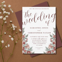 水素朴色テラコッタ結婚フローラ